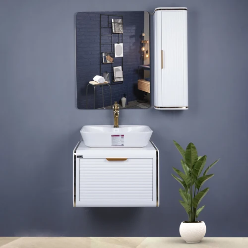 کابینت روشویی لیزانو 60 از تولیدات گروه تولیدی هیوا کابین